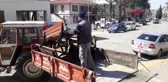 ÇANAKKALE Bayramiç'te belediye ekipleri bankları topladı