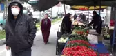 Trabzon'da semt pazarlarında koronavirüs tedbirleri