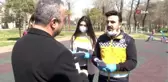 Kağıthane'de dışarı çıkan vatandaşlara 'evde kal' çağrısı