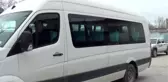 Turhal'da halk minibüsleri dezenfekte edildi