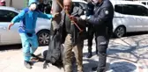 68 yaşındaki evsiz, misafirhaneye gitmemek için direndi