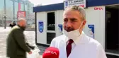ANKARA-Kızılay Meydanı'na kurulan sağlık kabininde ateş ve tansiyon ölçülüyor