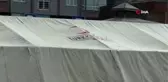 Kayseri'de hastalar için devlet hastanesinin bahçesine çadır kuruldu