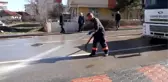 Suşehri'nde cadde ve sokaklar koronavirüse karşı ilaçlandı