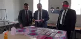 HATAY Reyhanlı HEM'de maske üretimi yapılıyor
