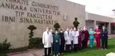Ankara Üniversitesi hekimleri ile sağlık çalışanlarından 