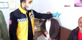 İSTANBUL-Kağıthane'de koronavirüs tedbirleri kapsamında taksiler dezenfekte edildi