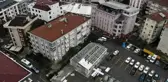 Pendik Devlet Hastanesi'ne ön tanı bölümü inşaatı havadan görüntülendi