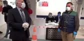 Sağlık çalışanlarına teşekkür ve destek ziyareti