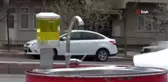 Kırşehirli esnaf, sokak ortasına dezenfekte istasyonu kurdu