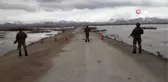 Korona virüs nedeniyle karantinaya alınan mahalleye jandarmadan tedbir