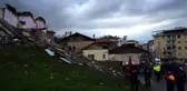 İki katlı metruk bina yıkıldı (3)