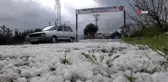 Mersin'de şiddetli dolu yağışı meyve bahçelerini vurdu