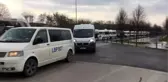 Servis araçları dezenfekte ediliyor