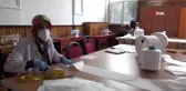 Tatvanlı kadınlar maske üretimine başladı