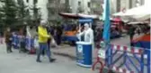 Kayseri'de semt pazarlarında korona virüs önlemleri alındı