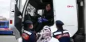 Kırıkkale'de koronavirüs denetiminde uzun kuyruklar oluştu