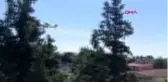HATAY Kumlu'da helikopterli dezenfeksiyon çalışması
