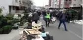 Sebze yüklü tır devrildi, tonlarca sebze yola savruldu: 1 yaralı