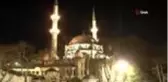 Berat Kandilinde, camiler korona virüs tedbirleri nedeniyle boş kaldı