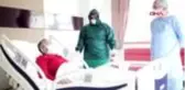 SAMSUN Koronavirüs'ü yendi, alkışlarla taburcu edildi