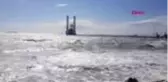 TEKİRDAĞ-Marmara Denizi'nde poyraz etkili oldu