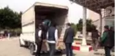 Üreticilerden sağlık çalışanlarına çilek ikramı
