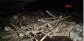 Yozgat'ta şiddetli rüzgardan ahır çöktü 6 kurbanlık hayvan öldü