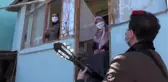 ERZURUM Dedesi ve ninesine moral konseri verdi