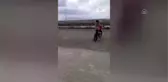 Sağlık çalışanı anne ile kızının kavuşma anı duygulandırdı