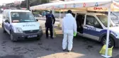 ÜSKÜDAR'DA KAMU ARAÇLARI VE TAKSİLER DEZENFEKTE EDİLDİ
