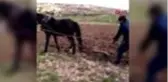 ADIYAMAN Dışarı çıkamayan çiftçinin tarlasını köy imamı sürdü