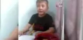 Okulunu özleyen küçük Doğan Ahmet'in gözyaşları