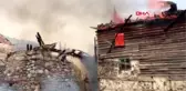 ANKARA Köyde çıkan yangında 6 ev kül oldu