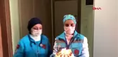 BİTLİS Kanser hastasına sağlıkçılardan 'Evlilik yıldönümü' sürprizi