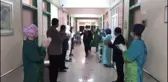 Koronavirüsü yenen hasta alkışlarla taburcu edildi