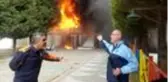 Beylikdüzü'nde buz pistini yakan işletmeci tutuklandı