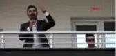 ERZURUM BALKONDAN SİTEDEKİ KOMŞULARINA KONSER VERDİLER