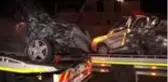 OTOMOBİL DURAN ARACA ARKADAN ÇARPTI 5 YARALI