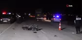 Şuhut'ta motosiklet tıra çarptı: 1 ölü