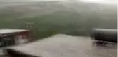 Gercüş'te dolu etkili oldu
