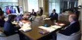 Cumhurbaşkanı Erdoğan milli futbolcularla videokonferans yöntemiyle görüştü