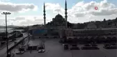 Eminönü Meydanı sessizliğe büründü