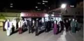İbni Sina Hastanesi sağlık personellerinden İstiklal Marşı