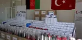 TİKA'dan Afganistan'a maske yardımı