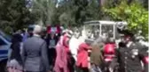 Şehit oğlunun cenazesine sedyeyle katıldı