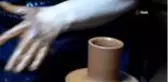 Dedesinin mesleğini yaşatmak için 50 yaşında çömlek ustası oldu