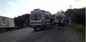 Çanakkale'de can pazarı...Kamyon ile kamyonet çarpıştı: 1'i ağır 6 yaralı