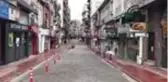 Kısıtlamanın ilk gününde cadde ve sokaklar boş kaldı