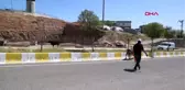 Şırnak'ta zabıtanın, başıboş inekleri toplama mesaisi